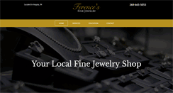 Desktop Screenshot of ferencesfinejewelry.com