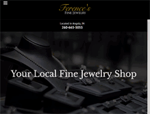 Tablet Screenshot of ferencesfinejewelry.com